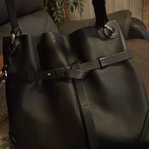 Michael Kors collection Sedona hobo-Black Leather.